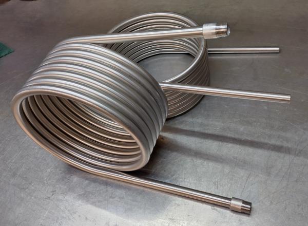 Edelstahlspirale - Ø 25 cm - 6 Meter